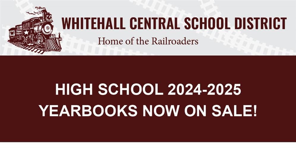 Whitehall High School 2024-2025 Yearbooks are on Sale!